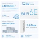 TP-Link Deco XE75 Pro (2-pack) Tri-band (2.4 GHz / 5 GHz / 6 GHz) Wi-Fi 6E (802.11ax) Valge 3 Sisemo TP-Link Deco XE75 Pro (2-pack) Tri-band (2.4 GHz / 5 GHz / 6 GHz) Wi-Fi 6E (802.11ax) Valge 3 Sisemo