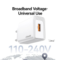 Wall charger USAMS T69 2.1A USB-A white Wall charger USAMS T69 2.1A USB-A white