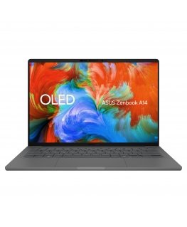 Asus Zenbook A14 portatīvais dators, pelēks, Windows 11