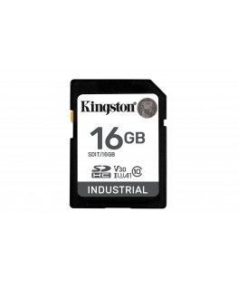 Kingston Technology Industrial 16 GB SDHC UHS-I Klasės 10
