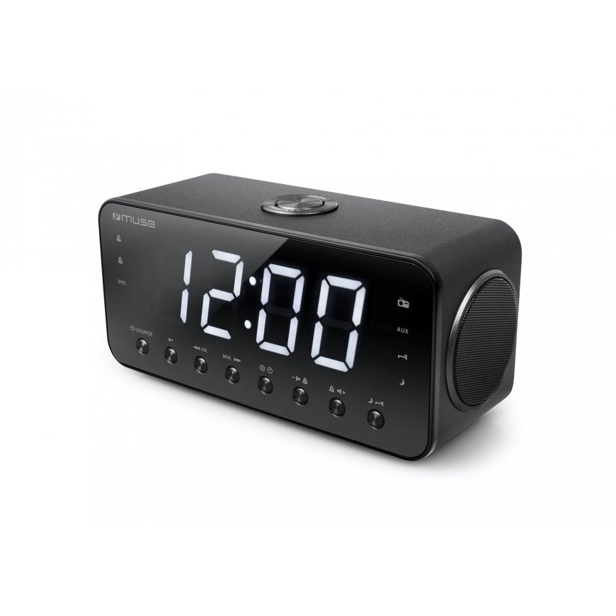 Muse M-192 CR Laikrodis Skaitmeninis Juoda