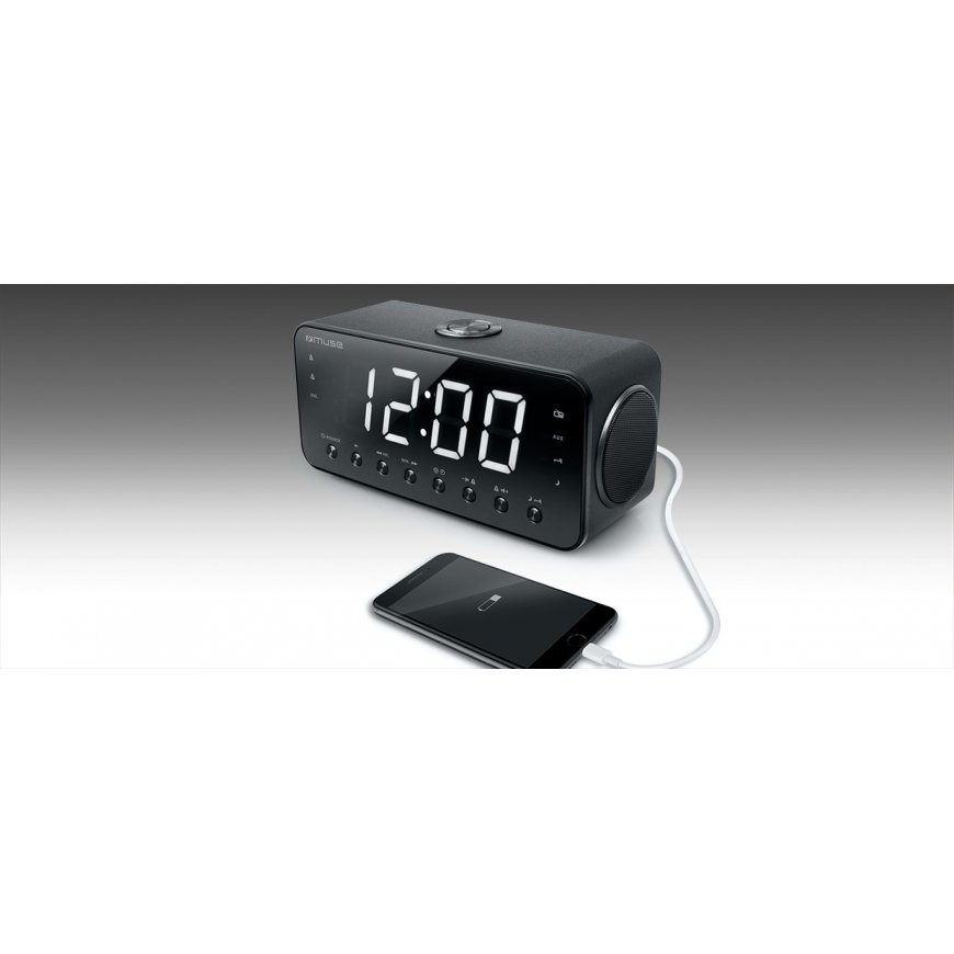 Muse M-192 CR Laikrodis Skaitmeninis Juoda – 2