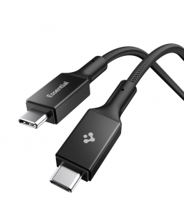 SPIGEN EB10010CC ESSENTIAL TYPE-C CABLE 100W 100CM BLACK