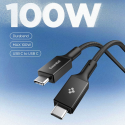 SPIGEN EB10010CC ESSENTIAL TYPE-C CABLE 100W 100CM BLACK