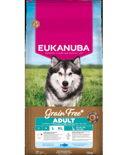 Sausa barība suņiem - Eukanuba Adult Large Ocean Fish Grain Free