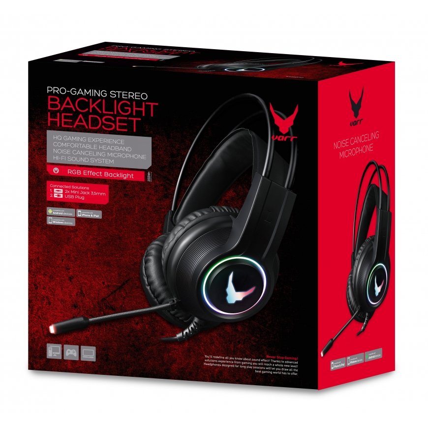 Varr VH8030 headphones/headset – 5
