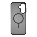FoneKit MagSafe-yhteensopiva Soft Touch suojakuori, Samsung Galaxy A17, musta/harmaa