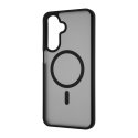 FoneKit MagSafe-Compatible Soft Touch Case, Samsung Galaxy A17, Black/Grey FoneKit MagSafe-Compatible Soft Touch Case, Samsung Galaxy A17, Black/Grey