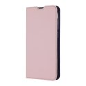 FoneKit BookCase apsauginis dėklas, Samsung Galaxy A17, rožinė