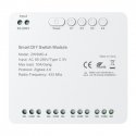 ZigBee 4-kanālu slēdzis modulis ar sprieguma brīvu DC 32V kontaktu Avatto ZWSMMD-4-250V ZigBee 4-kanālu slēdzis modulis ar sprieguma brīvu DC 32V kontaktu Avatto ZWSMMD-4-250V