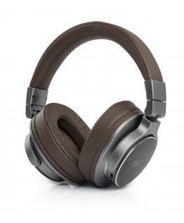 Muse M-278 BT Kõrvaklapp Juhtmevaba Peavõru Mikro-USB Bluetooth Pruun, Hõbe