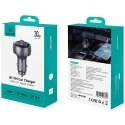 Car charger USAMS CC328 30W 1xUSB-A 1xUSB-C Bluetooth FM tarnish Car charger USAMS CC328 30W 1xUSB-A 1xUSB-C Bluetooth FM tarnish