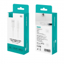 USAMS U90 cable 2.4A USB-A to Lightning white USAMS U90 cable 2.4A USB-A to Lightning white