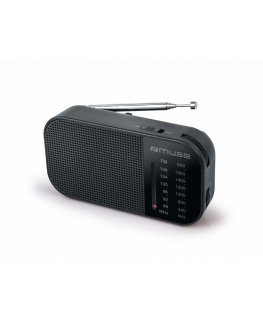 Muse M-025 R radijo imtuvas Nešiojama Analoginis Juoda