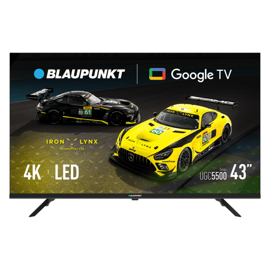 Телевизор Blaupunkt LED | 43UGC5500S | 43 дюйма | Смарт ТВ | Google TV |