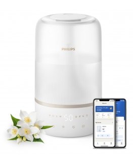 Philips 1000 series HU1510/04 humidifier Ultrasonic 3 L White 19 W