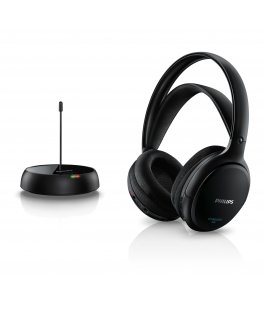 Philips SHC5200/10 headphones/headset Wired & Wireless Head-band Music Black