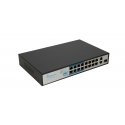 Extralink PoE Switch VIRTUS V3 16x 100Mb/s PoE/PoE+, 2x Gigabit RJ45 + 1x SFP, 150W Extralink PoE Switch VIRTUS V3 16x 100Mb/s PoE/PoE+, 2x Gigabit RJ45 + 1x SFP, 150W