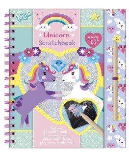 Totum Unicorn Scratchbook