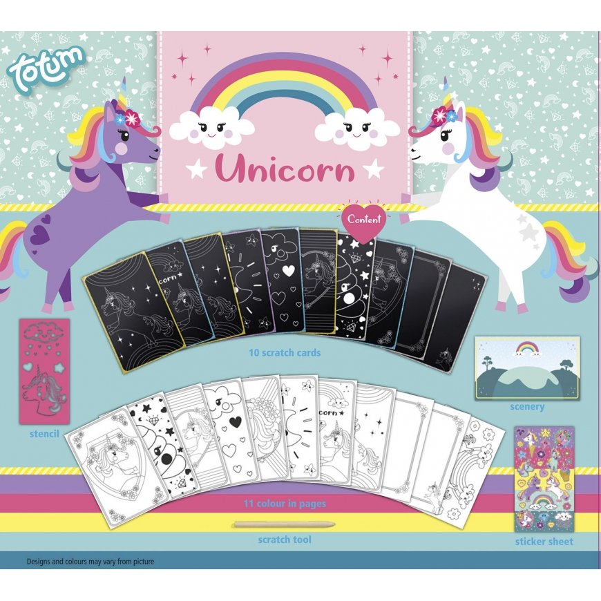 Totum Unicorn Scratchbook – 3