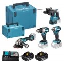 Makita Akkukäyttöisten työkalujen sarja LXT® DLX4200JX1 LXT® 18V