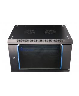 Extralink EX.7232 statnis 6U Pie sienas stiprināms statīvs Melns