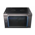 Extralink Шкаф телекоммуникационный 6U 600x600 Черный настенный монтаж