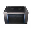 Extralink Шкаф телекоммуникационный 6U 600x600 Черный настенный монтаж