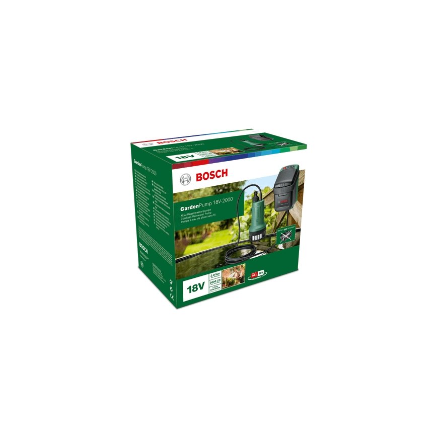 Bosch GardenPump18V-2000 2000 l/h – 4