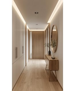 Mondex BLANCHE GOLD set of 3 Decorative Trays 40x30x4cm/35x25x3.5cm/30x20x3.5cm