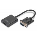 Digitus DA-70473 videokaapeli-adapteri 0,15 m VGA (D-Sub) musta Digitus DA-70473 videokaapeli-adapteri 0,15 m VGA (D-Sub) musta