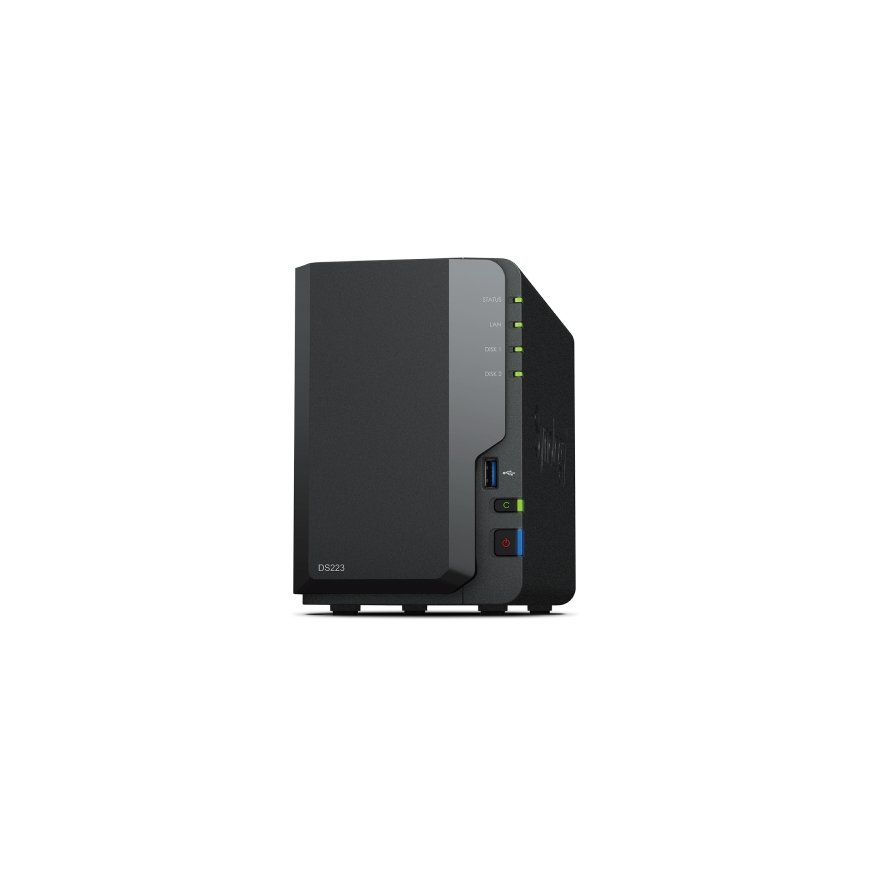 Synology DiskStation DS223 datu uzglabāšanas serveris