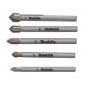 Makita E-25351 urbju komplekts stiklam un flīzēm: 4x51mm, 5x51mm, 6x58mm (2x), 8x58mm (Komplektā 20 gab.) Makita E-25351 urbju komplekts stiklam un flīzēm: 4x51mm, 5x51mm, 6x58mm (2x), 8x58mm (Komplektā 20 gab.)