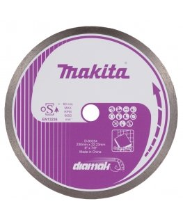 Makita D-80254 Timanttileikkuri, ø230 mm, tarkoitettu keraamisten laattojen leikkaamiseen.