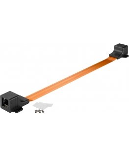 Goobay 71411 networking cable Transparent 0.25 m