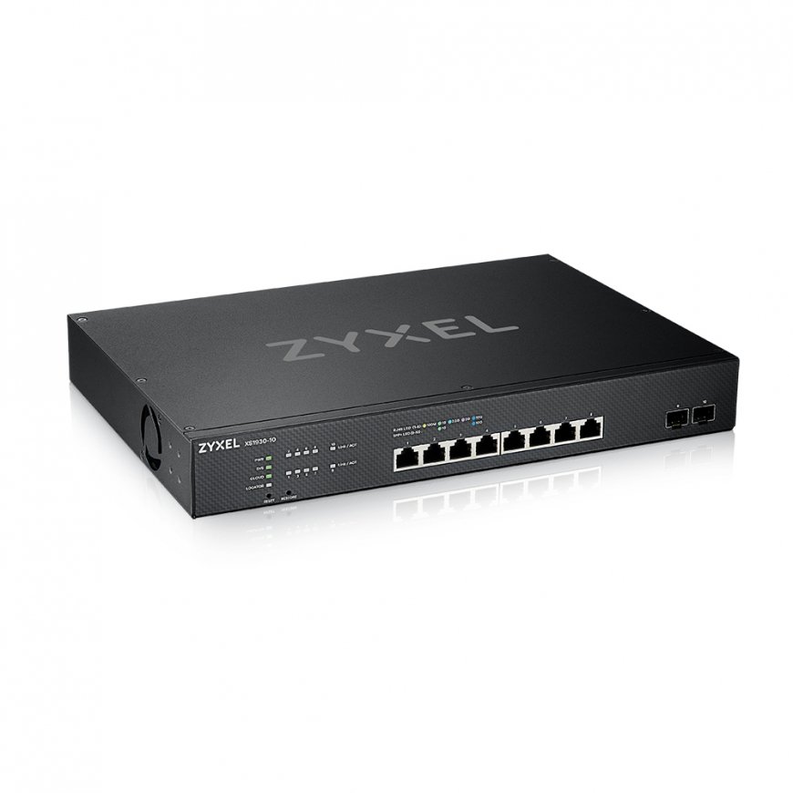 Zyxel XS1930-10-ZZ0101F tīkla pārslēgs Vadīts L3 10G Ethernet (100/1000/10000) Melns