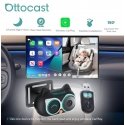 Ottocast Cabin Care langaton CarPlay-sovitin vauvan autopeilillä Ottocast Cabin Care langaton CarPlay-sovitin vauvan autopeilillä