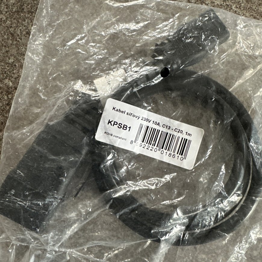 PREMIUMCORD baro kabelis 230V 10A 1m