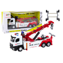Lean Toys vilcējs ar vilcēja metāla kabīni, gaismas un skaņas Lean Toys vilcējs ar vilcēja metāla kabīni, gaismas un skaņas