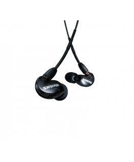 Shure AONIC 215 Laisvų rankų įranga Vielinis Įkišamos į ausį Skambučiai / muzika Juoda