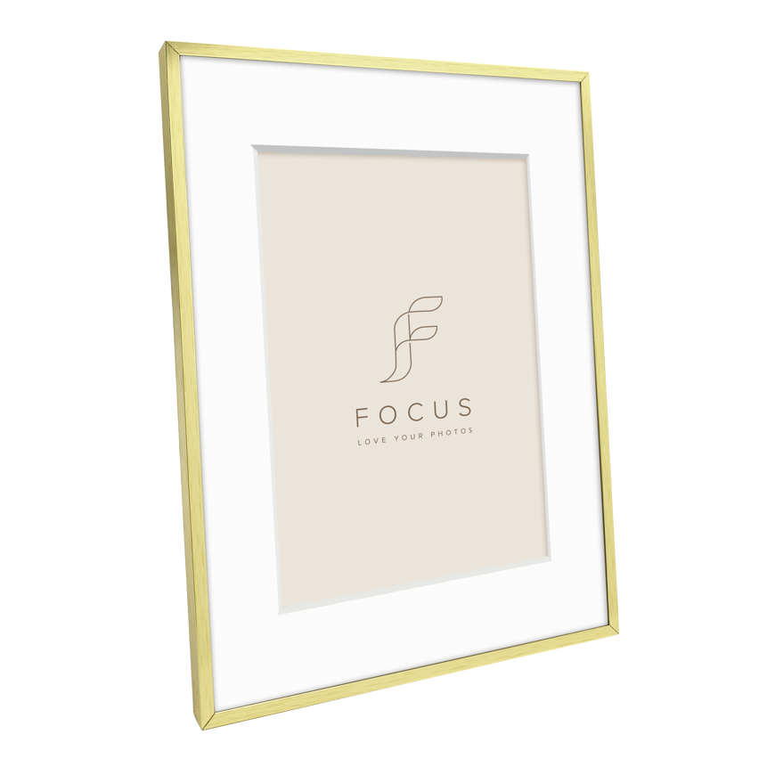 Valokuva kehys Focus Aster Gold 18x24/PP 13x18
