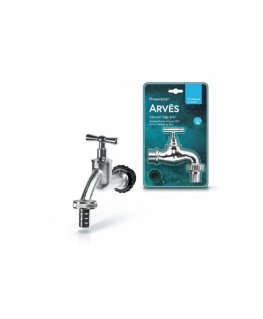 Prosperplast Tap 3/4" RTAP1 Silver Tap