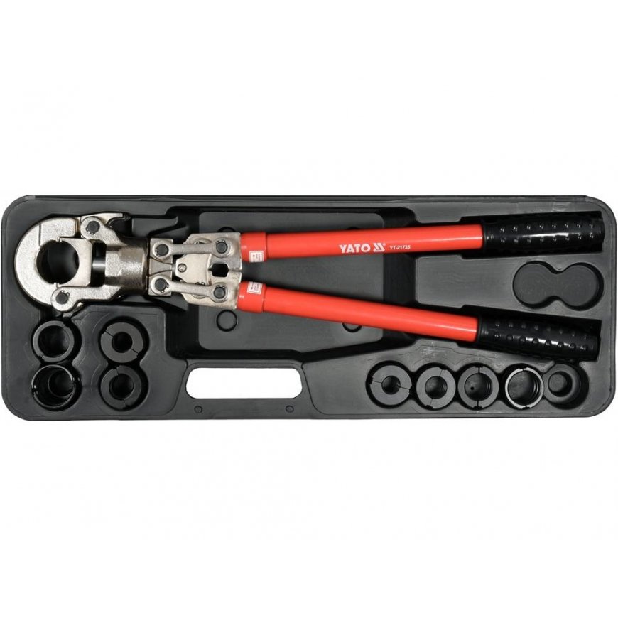 Yato YT-21735 hidrauliskais rokas kabeļa presēšanas