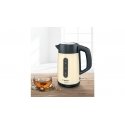 Bosch TWK4P437 vedenkeitin 1,7 L 2400 W Beige, musta