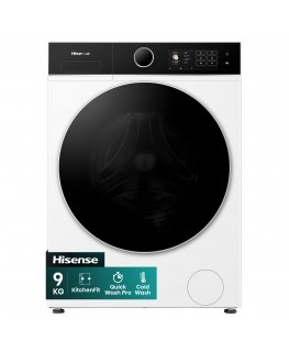 Hisense WF5I9043BWFS pesumasin Eest täidetav 9 kg 1310 RPM Valge