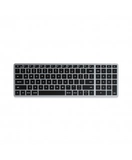 Satechi ST-BTSX2M näppäimistö Koti Bluetooth QWERTY englanti Harmaa