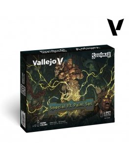 Vallejo - Žaidimų spalva / 12 spalvų - Specialiųjų FX dažų rinkinys nuo Squidmar Miniatures 18 ml