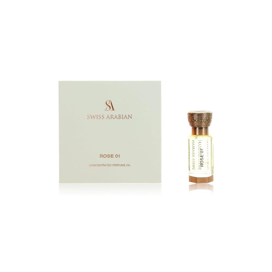 Šveices Arābijas Roze 01 koncentrēts smaržu eļļa unisex 12 ml
