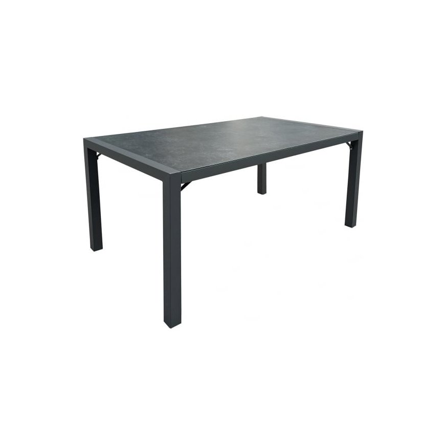 Home4You Стол DELGADO 140x80xH72см, серый