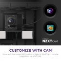 NZXT Kraken Plus 360 Suoritin All-in-one-nesteenjäähdytin 12 cm musta NZXT Kraken Plus 360 Suoritin All-in-one-nesteenjäähdytin 12 cm musta